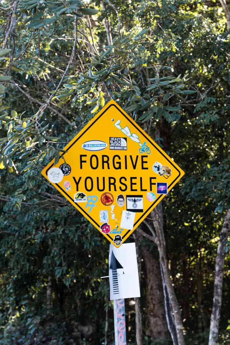 forgiving yourself
